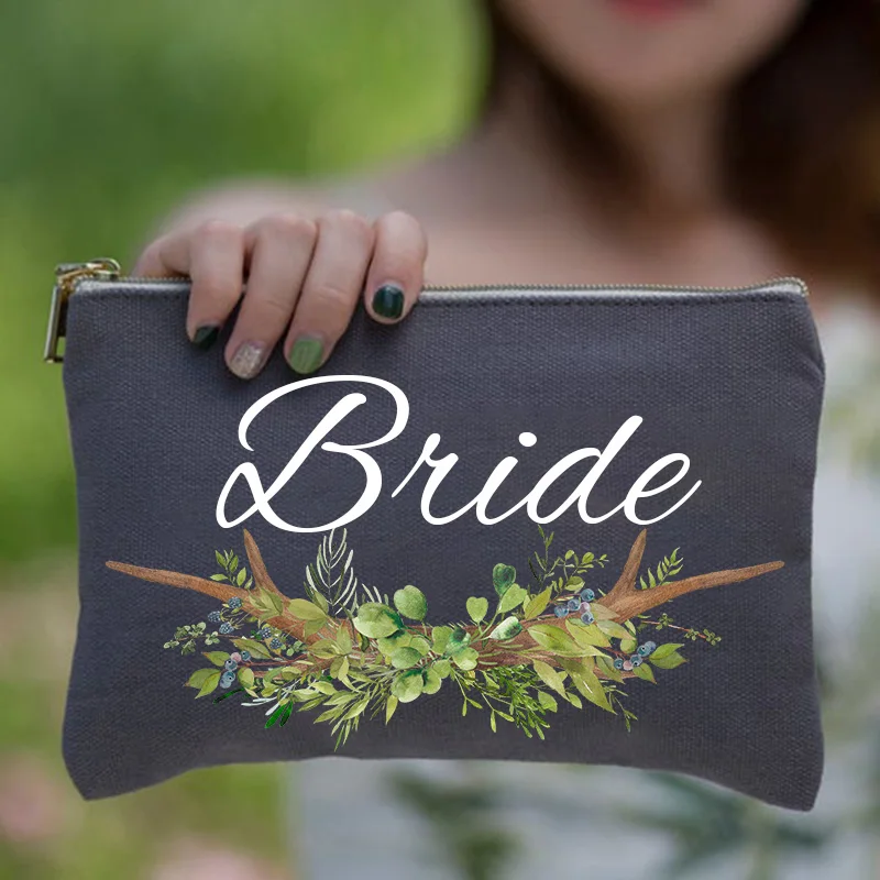 Индивидуальная косметичка для невесты и подружки индивидуальная Подарочная