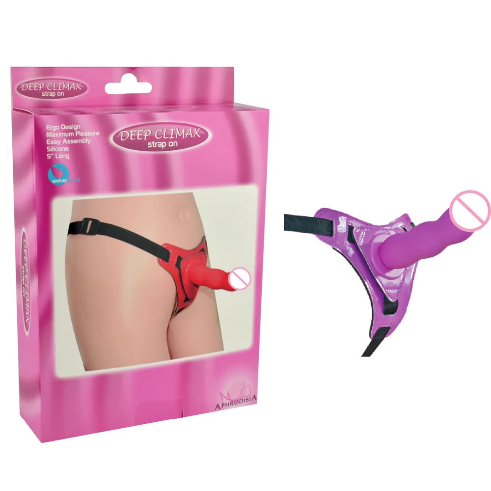 Набор с силиконовым ремешком и розовым фаллоимитатором для начинающих набор