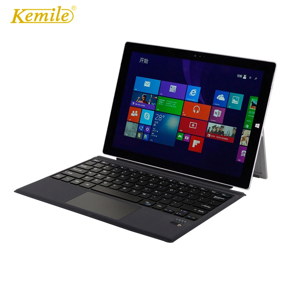 

Беспроводная bluetooth-клавиатура с подсветкой для Microsoft Surface Pro 6 2018 / Pro 5 2017/ Pro 4 Bluetooth беспроводная клавиатура для поверхности