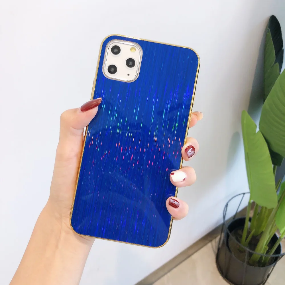 OTAO Luxury Colorful Case For iPhone 11 Pro MAX XR X XS 7 8 Plus Starry Sky Cover Shiny 6 6s 10 Plating Cases | Мобильные телефоны