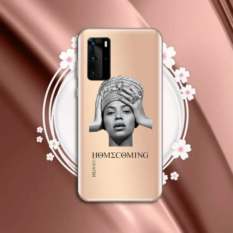 

Beyonce homecoming album Anti-fall luxury Phone Case cover Transparent for Huawei P honor 8 10i 20 30 40 smart 2019
