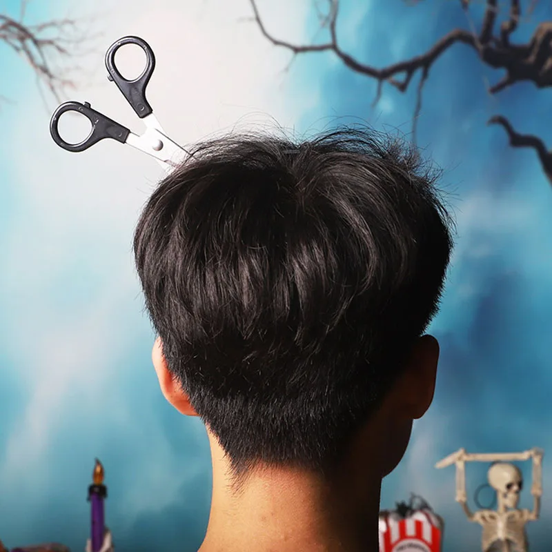 DIY поддельные пилы топор-нож страшный Хэллоуин повязка на голову приколы ужас