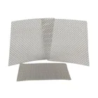 Прокладка из проволочной сетки для аквариума, 8 х8 см, из нержавеющей стали, Моховая сетка, 5 шт.