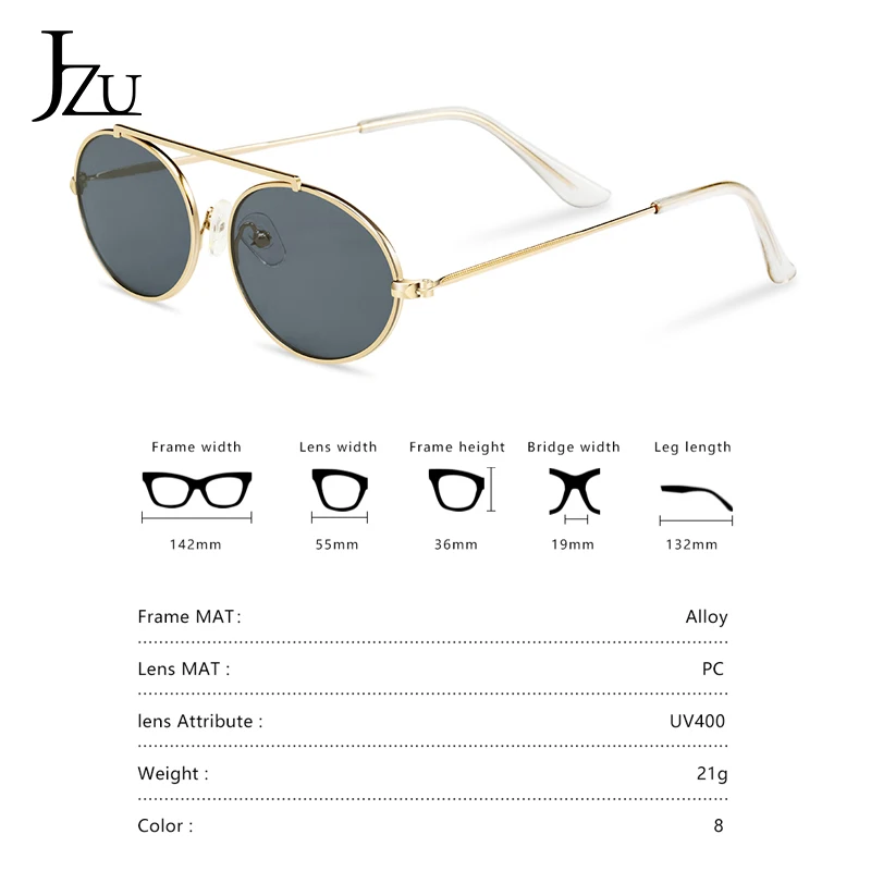 

2021 latest fashion retro metal round sunglasses ladies small luxury retro brand red orange pink transparent glasses ladies shad