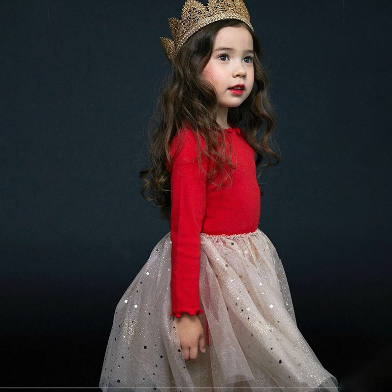 Bear Leader/платье для девочек Платье принцессы с пентаграммой Одежда Детская одежда