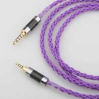 audiocrast hifi 4pin xlr2 5mm4 4mm balanced headphone upgrade cable for fostex t60rp t20rp t40rpmkii t50rp headphones