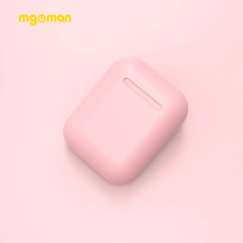 Mgoman Новое поступление Macaron Inpods12 TWS наушники беспроводные наушники для быстрой зарядки цветные наушники-капли Bluetooth 5,0 гарнитура PK i12 - Цвет: SIP12PK