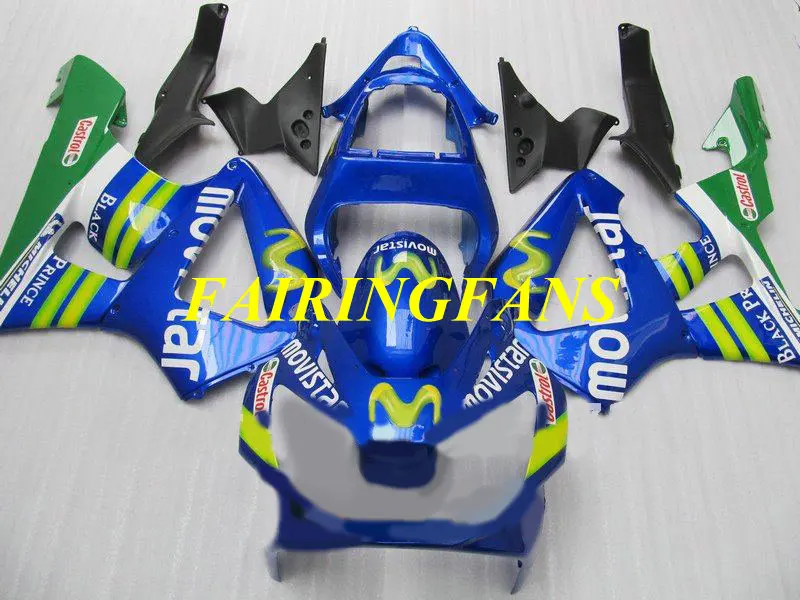 Литья под давлением обтекатель комплект для HONDA CBR900RR 929 00 01 CBR 900 RR 900RR CBR900 2000 2001