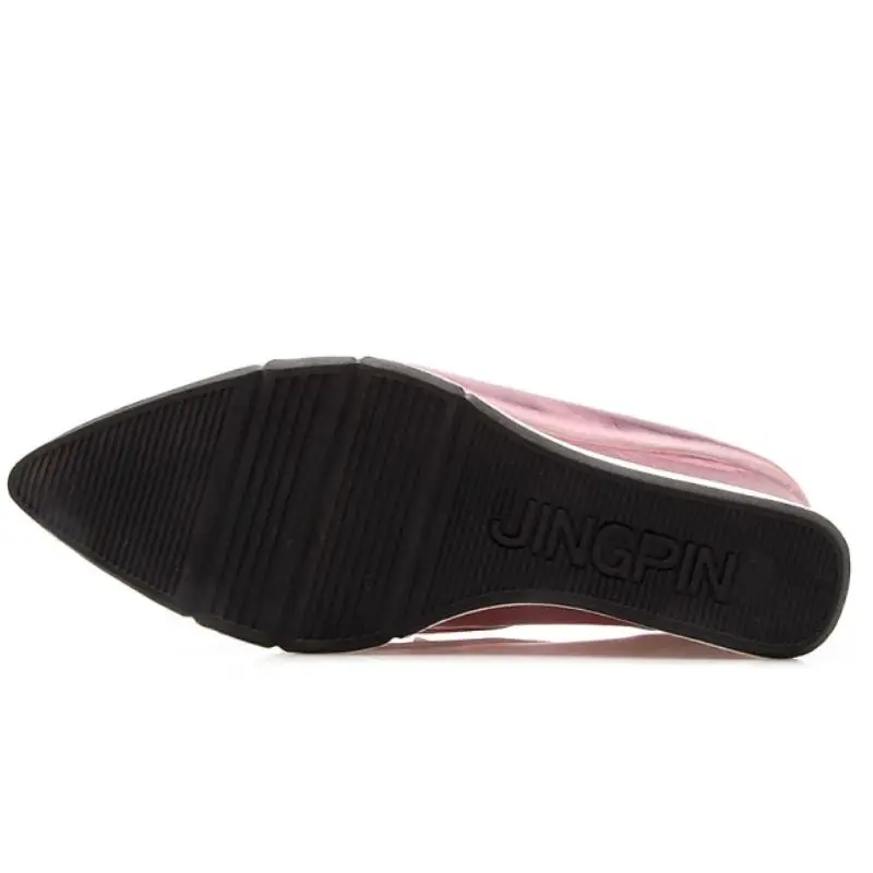 Женские туфли лодочки на танкетке Haoshen повседневные низком каблуке с