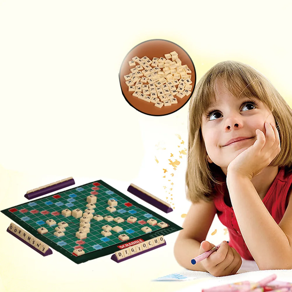 Английская французская версия пазлы доска орфографическая настольная игра