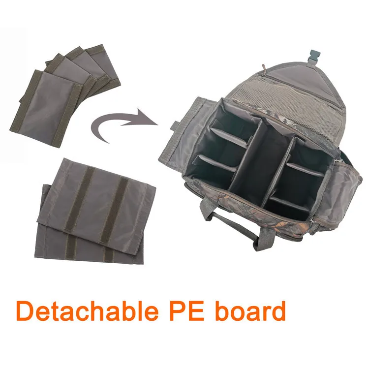 Nylon Tactical Case Bag Tool Shoulder Pack Sniper Camo Hunting Blind Bag Outdoor Hunting Pack