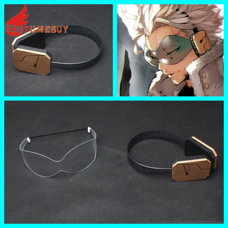 

Anime My Hero Cosplay Academia Costume Wing Hero Hawks Hokusu Cosplay Headset Earphone Glasses Props Accessory Boku no Hero Cos