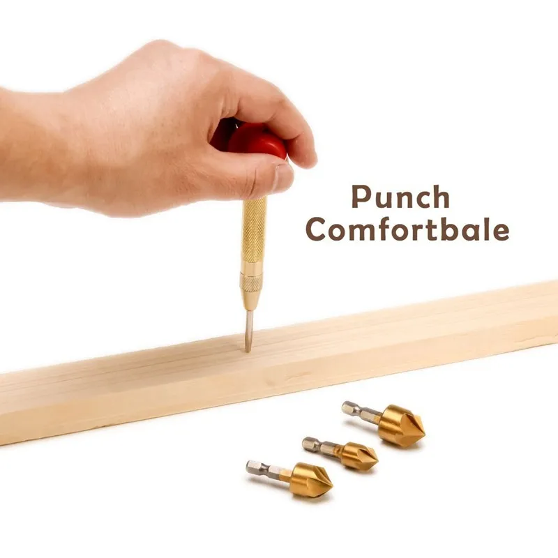 Горячая XD 2 x Автоматический маркер для перфорации в центре с колпачком подушки и 6