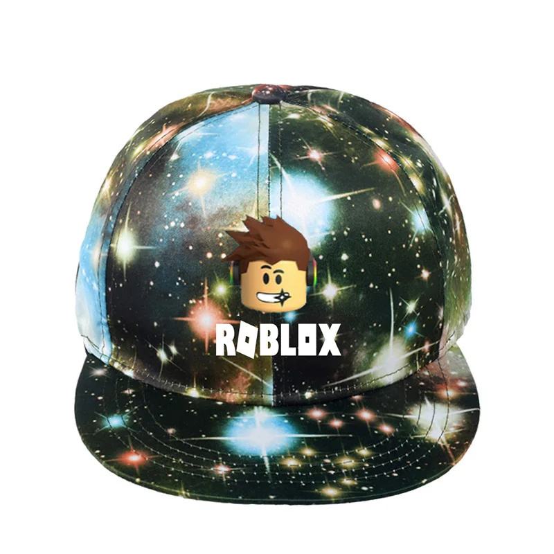 

New Robloxing Game Sport Baseball Cap Outdoor Fashion Hip Hop Hat boys girls Canvas Anime figure Hiking Student Children Gift