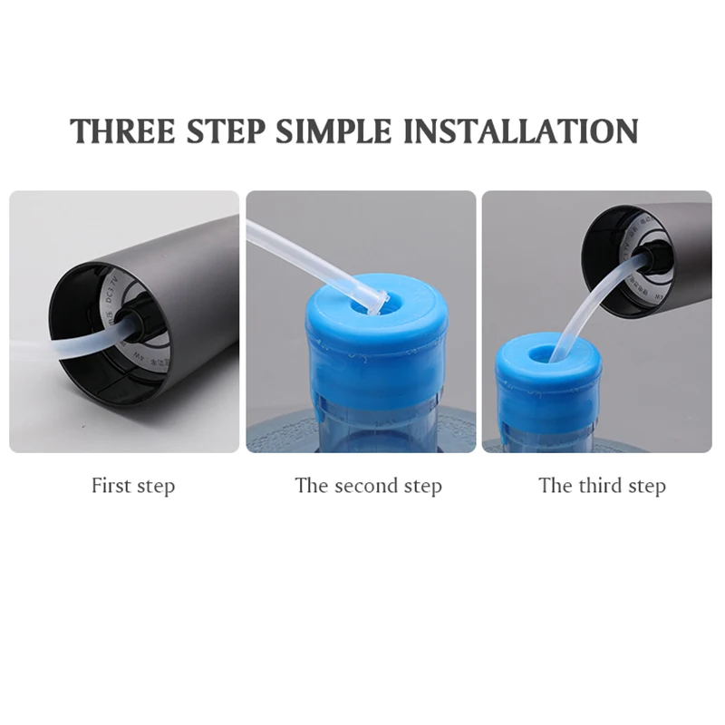 Automatic Electric Water Dispenser Household Gallon Drinking Bottle Switch Smart Pump Treatment Appliances | Дом и сад