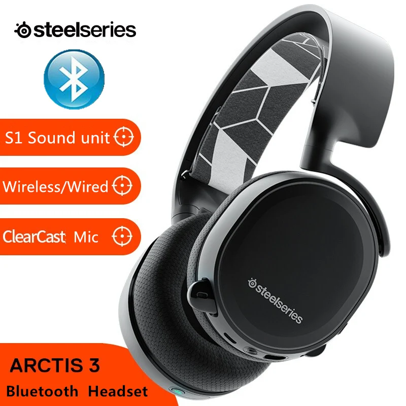 Игровая Bluetooth гарнитура SteelSeries Arctis 3 игровая гарнитура|Наушники и гарнитуры| |