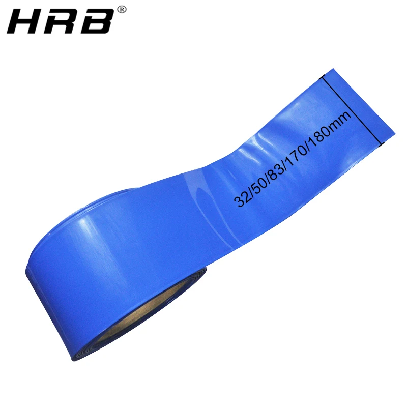 Термоусадочная трубка синего цвета 100 см 32 мм 50 83 170 180 термоусадочные трубки с