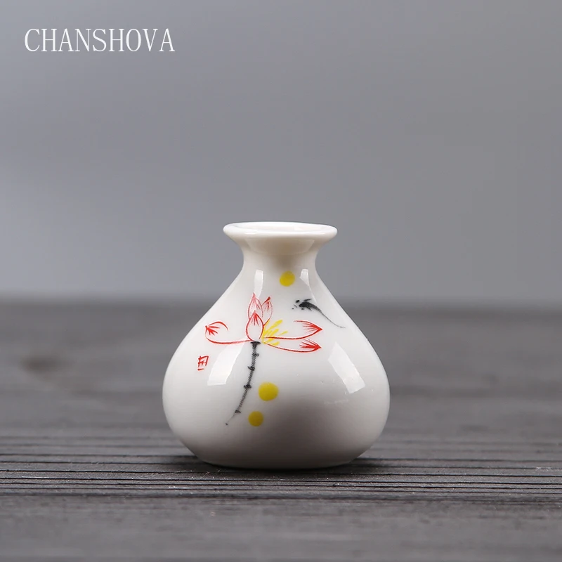 Китайские керамические вазы CHANSHOVA для цветов офисный декор аксессуары украшения