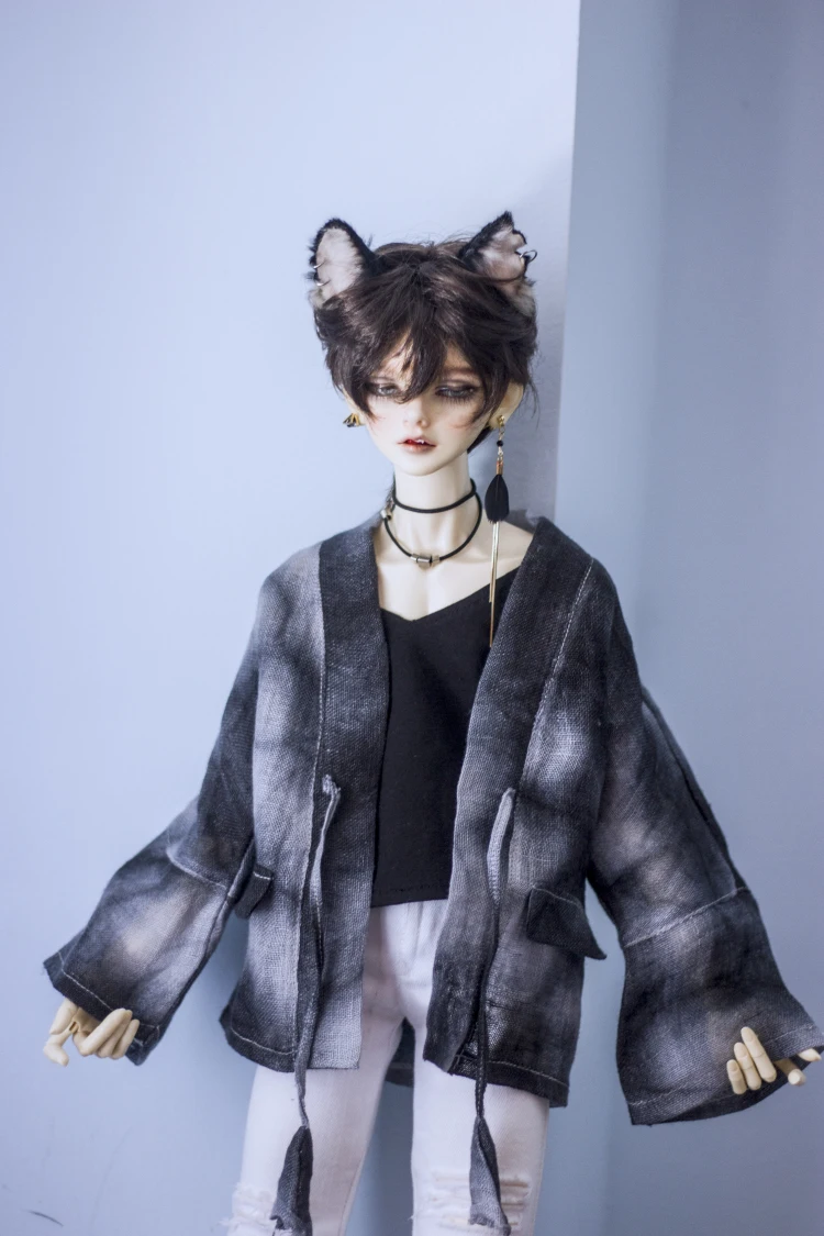 BJD кукла аксессуары подходят для 1/3 1/4 MSD дядя размеры модные черные металлические
