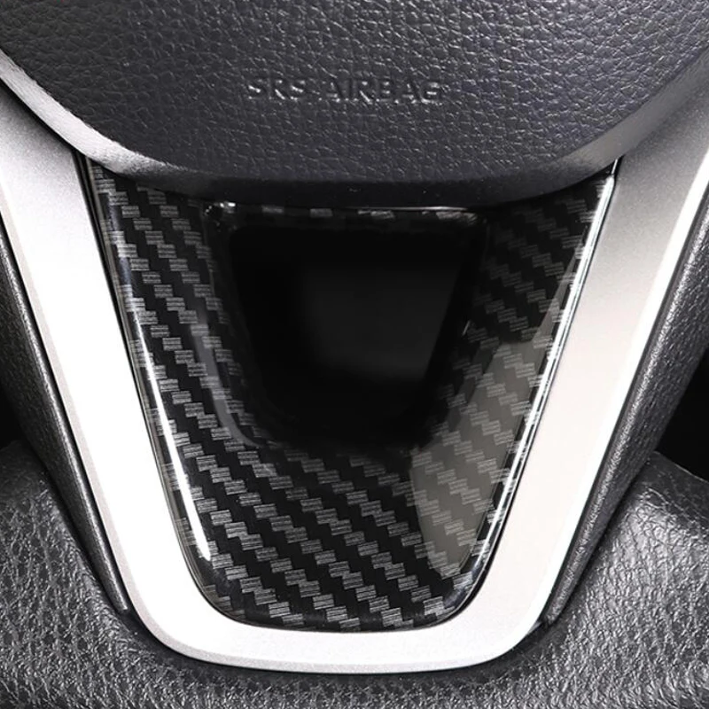 Car Steering Wheel Decoration Cover Sticker Chrome Trim Accessories For Toyota Sedan Corolla E210 Prestige Altis 2019 2020 | Автомобили и