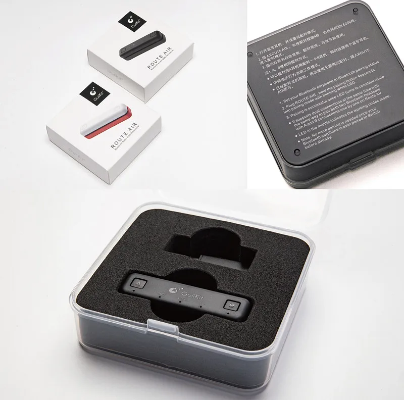 GuliKit NS07 Route Air Bluetooth беспроводной аудио адаптер или передатчик type-C для nintendo Switch Lite PS4 PC