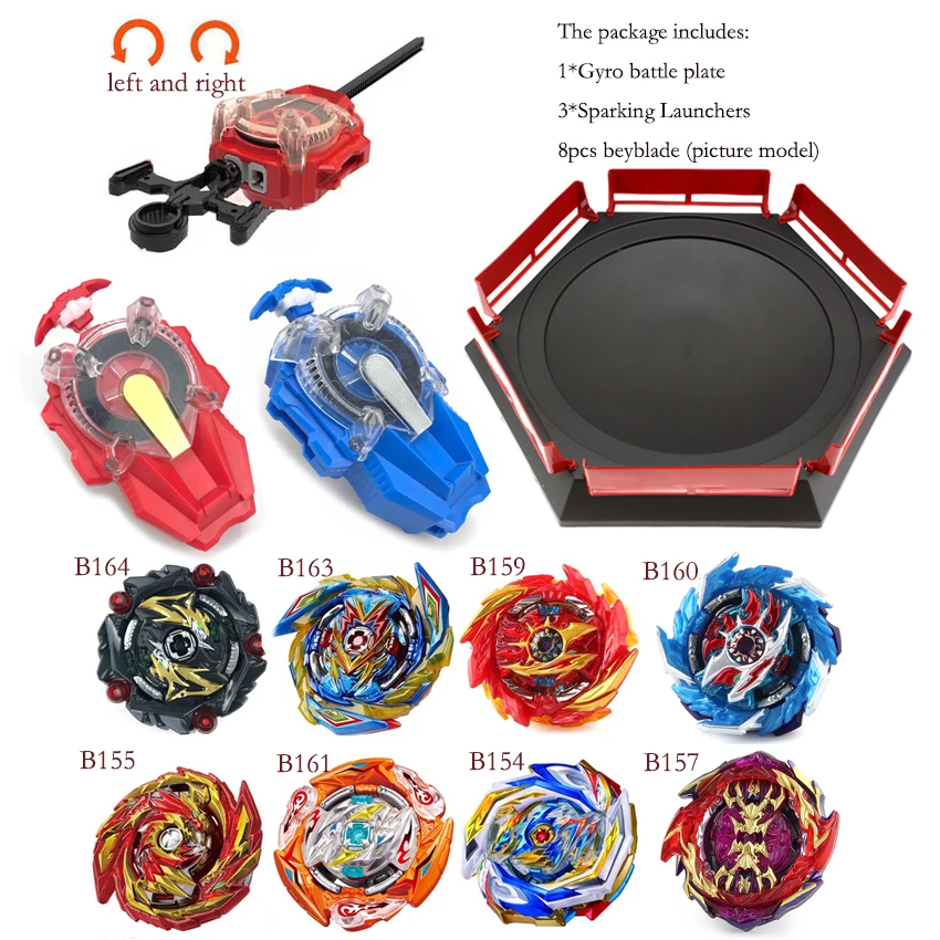 2020 популярный набор Волчок Beyblades с лаунчером для новичков бей блейд
