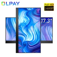 17 3inch Portable Monitor 2560x1440 100  sRGB IPS Screen Laptop Monitor USB HDMI Gaming Computer Display for Mac Phone