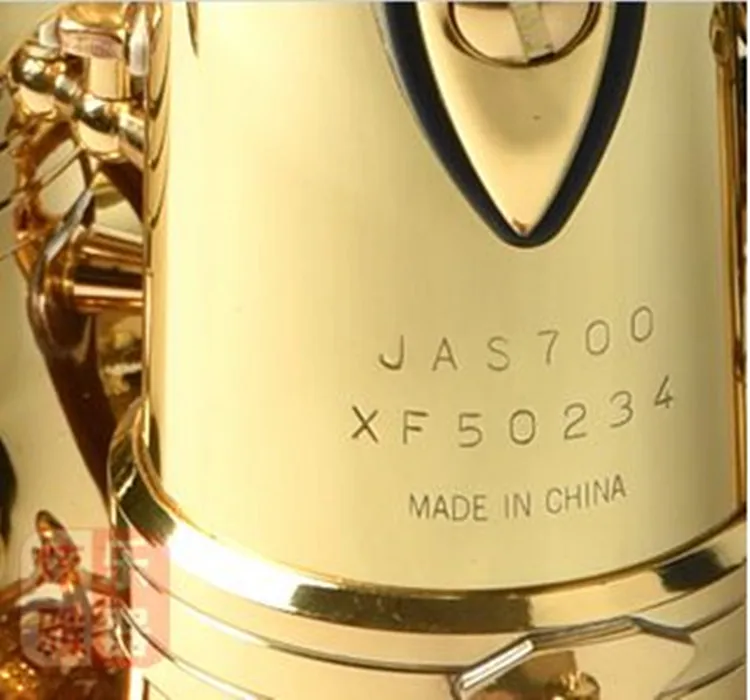 Юпитер JAS-700 саксофон-альт EB Tune латунный музыкальный инструмент Золотая Лаковая поверхность E-flat Sax с футляром аксессуары