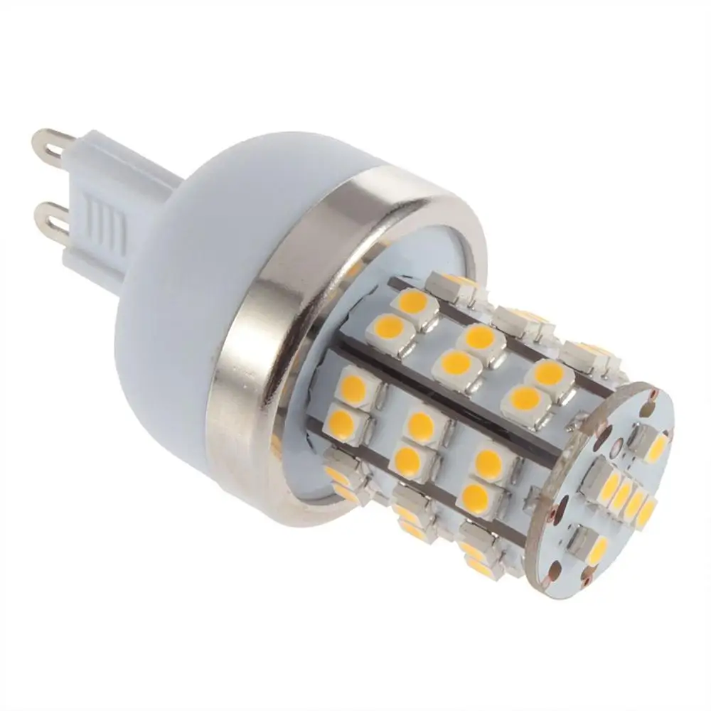 G9 220V 3528SMD 48 LED Встраиваемые тёплого/положительный белый светильник лампа