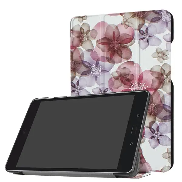 Z582KL SY WCHD Чехол для Asus Zenpad Z8S ZT582 ZT582KL " 8,0 планшет откидная подставка смарт-чехол+ подарок - Цвет: Z582KL SY WCHD