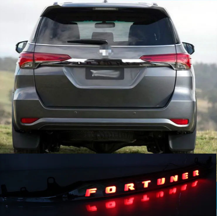 

Светодиодный высокий стоп светильник сигнал, задний фонарь, стоп светильник, подходящий для TOYOTA FORTUNER 2015-2019, стоп-сигнал