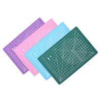 4pcs a5 cutting mat kit a5 model making cutting pads carving board diy hand plate model purple green pink sky blue
