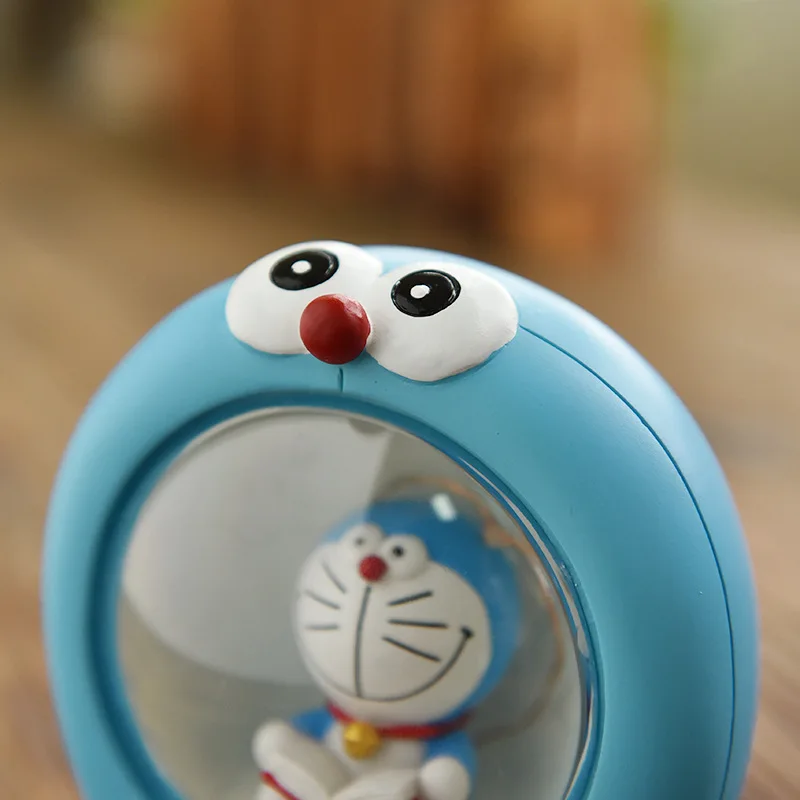 Фигурки из смолы Doraemon ночник в виде Луны украшение для дома игрушки ручной работы