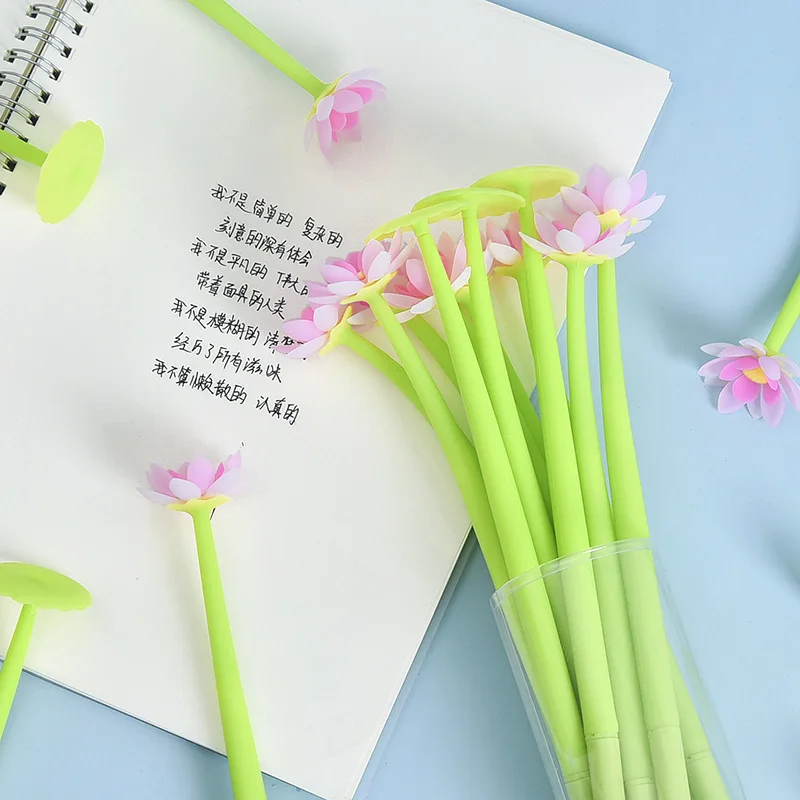48 шт./коркор. милые канцелярские принадлежности летняя гелевая ручка с листьями