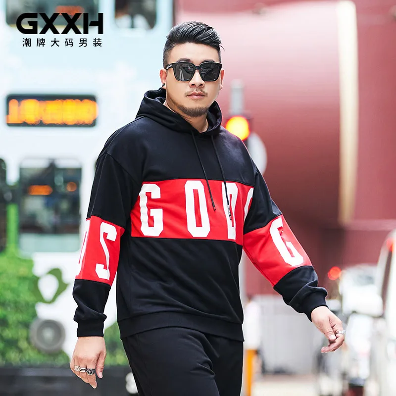 Толстовка GXXH мужская с капюшоном модный брендовый свитшот свободного покроя