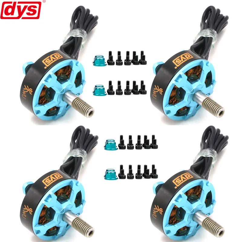 4 шт./лот DYS Samguk серия Wu 2206 2400KV 2700KV 3-4 S/1750KV 4-6S бесщеточный двигатель CW для моделей RC Мультикоптер рама VS Shu мы