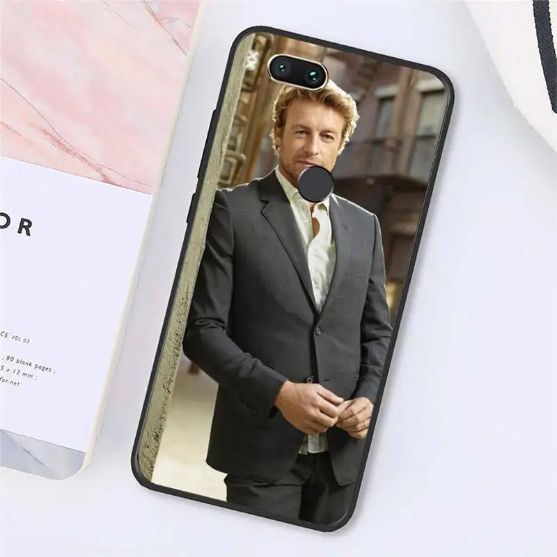 

The Mentalist Red John Simon Baker Phone Case For Xiaomi Redmi note 7 8 9 t max3 s 10 pro lite luxury design cover shell