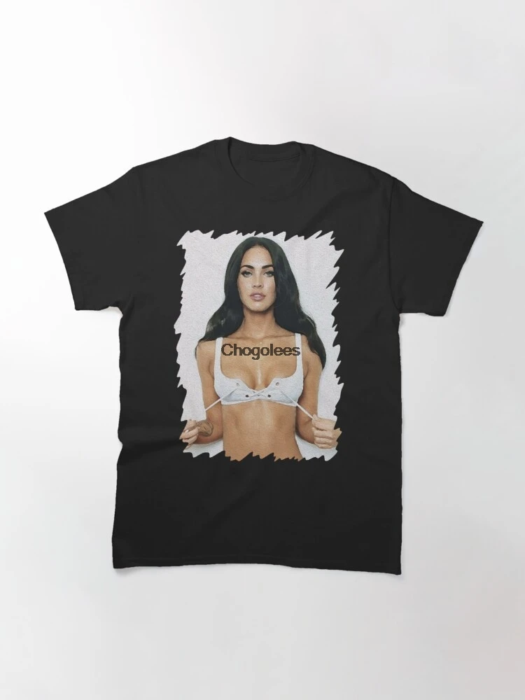 Мужские и женские футболки с масляной краской Megan Fox |