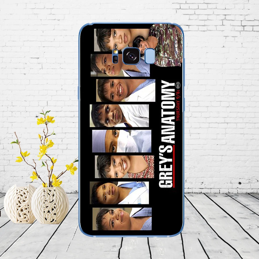 07DD Американский ТВ GREYS Anatomy Мягкий силиконовый чехол для Samsung Galaxy S6 S7 край S8 S9 S10 плюс A70 A50 чехол