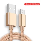 Кабель USB Type-C для Xiaomi Poco X3 NFC M3 F3 11 10 9 8 Lite Samsung Huawei 2.4A, кабель для быстрой зарядки USB-C, зарядное устройство мобильный телефон