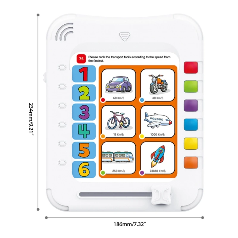 

T5EC Children Creative Puzzle Study Box Educational Toy Drawing Tablet Portable Educational Toys