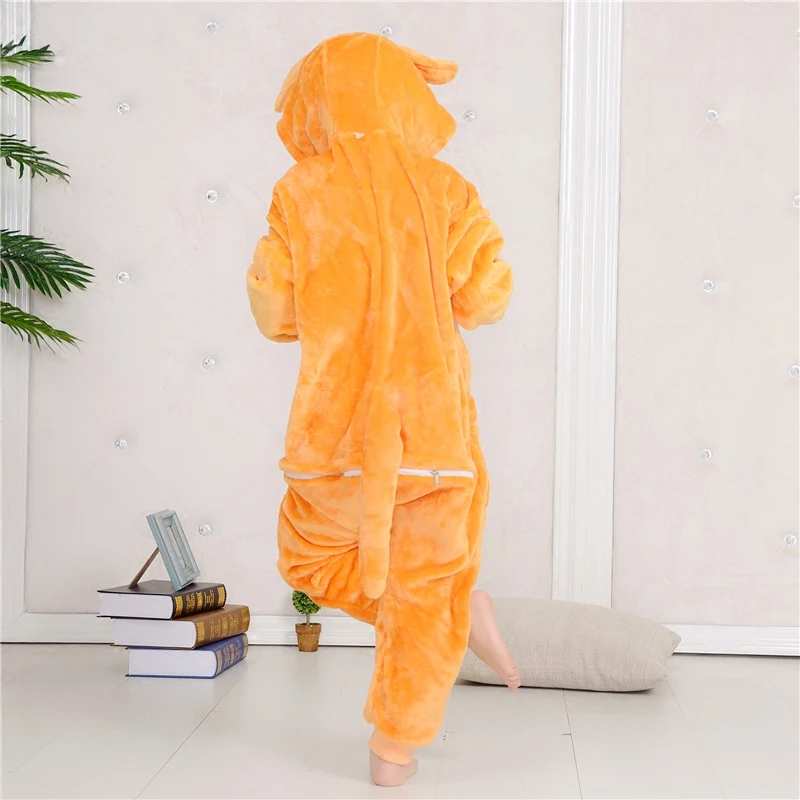 Костюмы с животными пижамы для сна Детский Костюм Кенгуру косплея детские