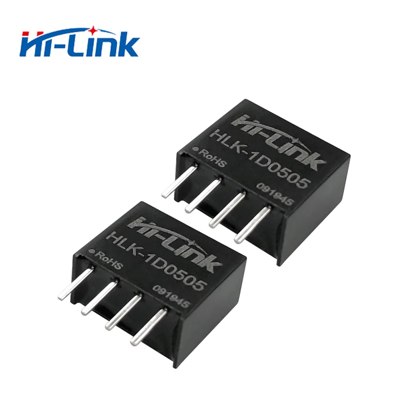 Free shipping 2pcs Hi-Link small size low cost 5V 1W DC converter voltage transformer 200mA Output IOT | Электроника