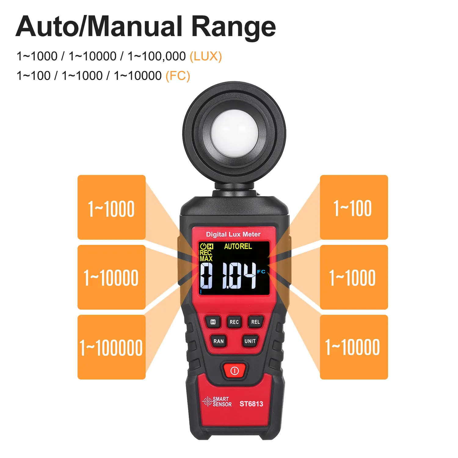 Умный датчик ST6813 портативный люминометр с цветным ЖК дисплеем и цифровой