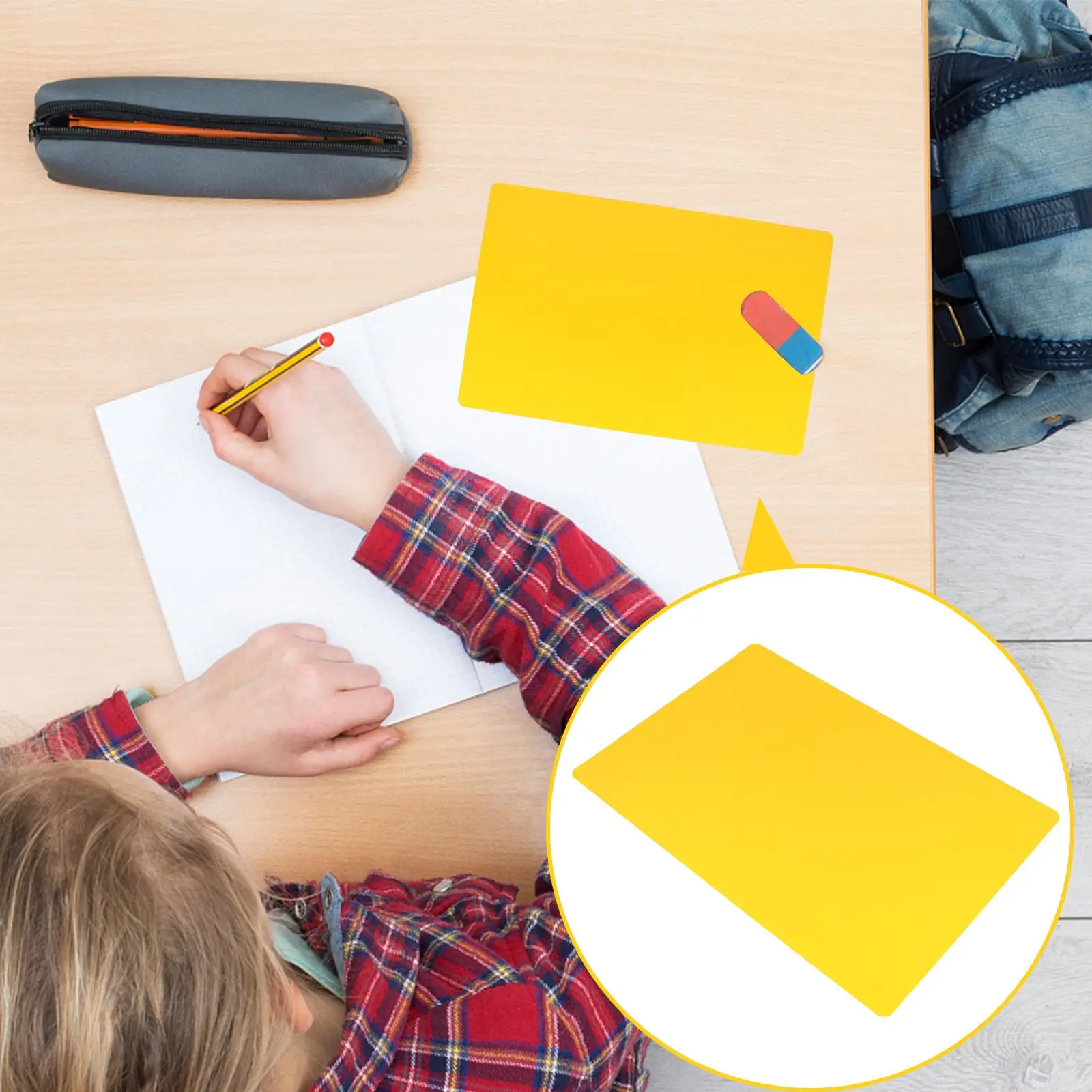 

5pcs Home Lightweight Writing Pad Anti Scratch Large Easy Clean Desk Writing Mat