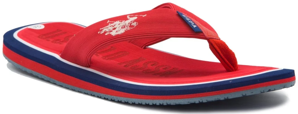 

США Polo Assn. 8YTVTSG красная женская обувь тапочки-сандалии