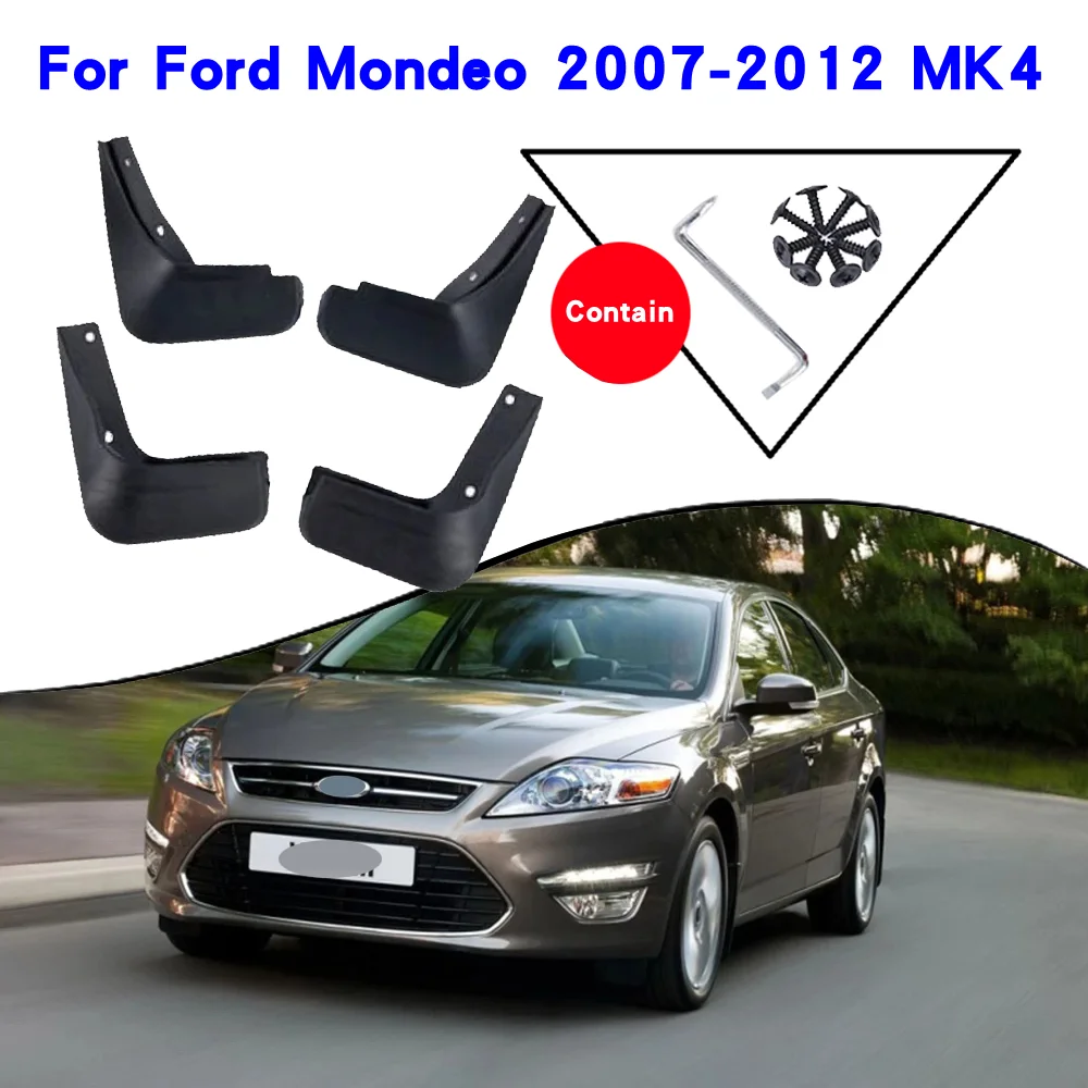 

Аксессуары для автомобильных брызговиков Ford Mondeo MK4 2007-2012, брызговики для автомобиля, брызговики