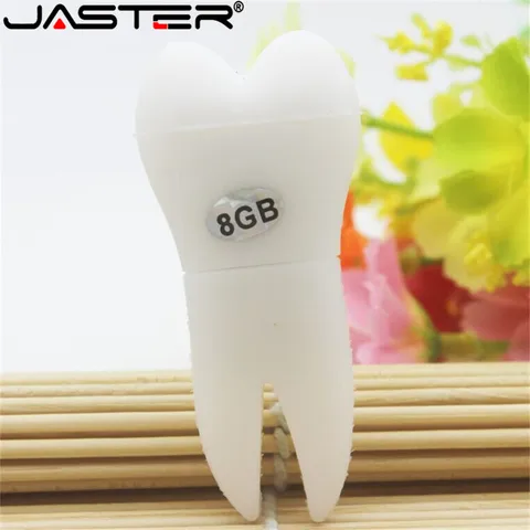 Usb-флеш-накопитель JASTER в форме зуба, 4/8/16/32/64 ГБ