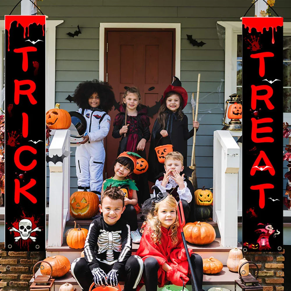 Украшение BIEMLERFN для Хэллоуина в виде тыквы призрака скелета украшение входной