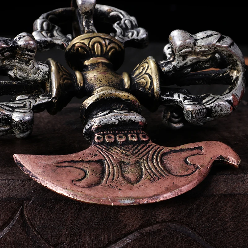 Тибетский предметы буддизма Непал импортируется из кожи ручной работы имитация